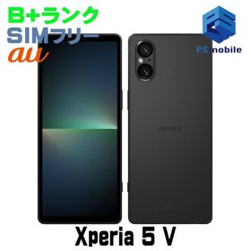 ★美品★SOG12 Xperia 5 V ブラック D127423-