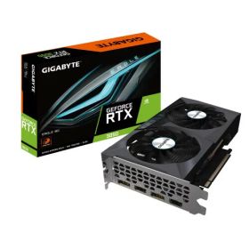 Gigabyte NVIDIA GeForce RTX 3050 Eagleグラフィックスカード - 8GB GDDR6 128ビット PCI-E 4.0 1777MHz コアクロック DP 1.4 x 1 HDMI 2.1 x NVIDIA Ampere - GV-N3050EAGLE-8GD