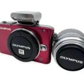 OLYMPUS PEN Lite E-PL3 レッド デジタル一眼カメラ