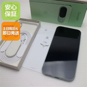 安心保証 超美品 SIMフリー Google Pixel 9 128GB ウィンターグリーン