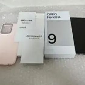 OPPO Reno9A ナイトブラック 128G SIMフリー 美品 箱あり