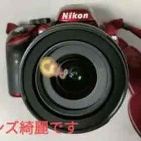 ニコン D3200（レッド）と 純正便利ズーム18〜105mm美品セット