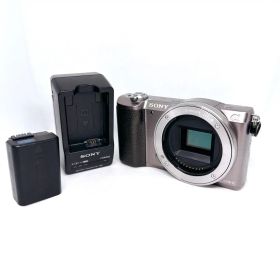 SONY α5100 ソニー ミラーレス一眼 ブラウン シャッター約8000回