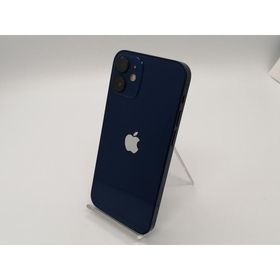 【中古】Apple ymobile 【SIMロック解除済み】 iPhone 12 mini 128GB ブルー MGDP3J/A【小倉駅前】保証期間１ヶ月【ランクC】