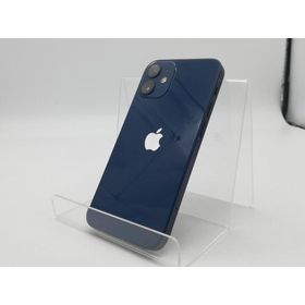 【中古】Apple docomo 【SIMロック解除済み】 iPhone 12 mini 128GB ブルー MGDP3J/A【鹿児島中町】保証期間１ヶ月【ランクC】