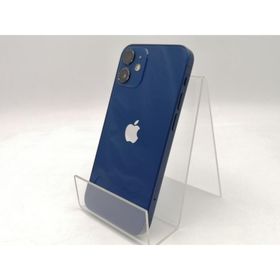 【中古】Apple docomo 【SIMロック解除済み】 iPhone 12 mini 128GB ブルー MGDP3J/A【ECセンター】保証期間１ヶ月【ランクB】