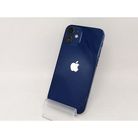 【中古】Apple docomo 【SIMロック解除済み】 iPhone 12 mini 128GB ブルー MGDP3J/A【川越クレアモール】保証期間１ヶ月【ランクC】
