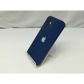 【中古】Apple 国内版 【SIMフリー】 iPhone 12 mini 128GB ブルー MGDP3J/A【札幌】保証期間１ヶ月【ランクB】