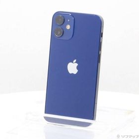 〔中古〕Apple(アップル) iPhone12 mini 128GB ブルー MGDP3J／A SIMフリー〔349-ud〕