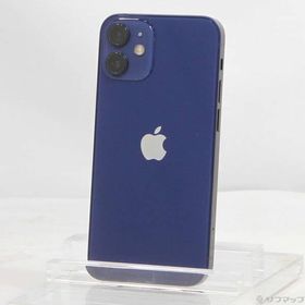 〔中古〕Apple(アップル) iPhone12 mini 128GB ブルー MGDP3J／A SIMフリー〔368-ud〕