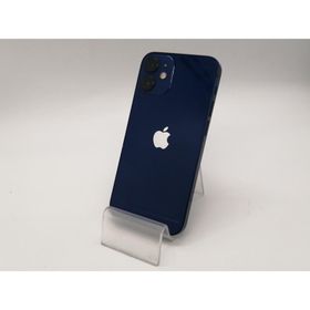 【中古】Apple 国内版 【SIMフリー】 iPhone 12 mini 128GB ブルー MGDP3J/A【広島本通】保証期間１ヶ月【ランクB】