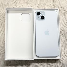 アイフォーン(iPhone)のiPhone15plus 128GB ブルー バッテリー最大容量89%(スマートフォン本体) アイフォーン(iPhone)のiPhone15plus 128GB ブルー バッテリー最大容量89%(スマートフォン本体)