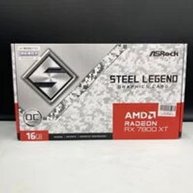 中古 ASRock RX7800XT SL 16GO RX7800XT Steel Legend OC (RX7800XT 16GB) 162734 状態： B:良品