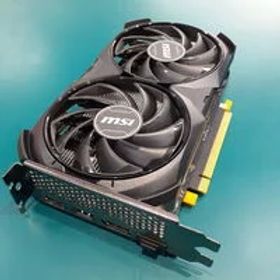 中古 MSI GeForce RTX 4060 VENTUS 2X BLACK 8G OC (RTX4060 8GB) 158792 状態： C:並品