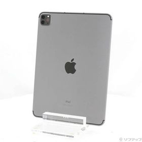 〔中古〕Apple(アップル) iPad Pro 11インチ 第3世代 128GB スペースグレイ MHW53J／A SIMフリー〔348-ud〕