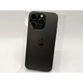【中古】Apple 国内版 【SIMフリー】 iPhone 15 Pro 512GB ブラックチタニウム MTUH3J/A【神保町】保証期間1ヶ月【ランクC】