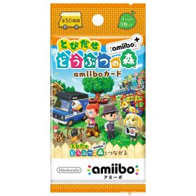 【新品即納】[ACC][Switch][3DS](再販)『とびだせ どうぶつの森 amiibo+』amiiboカード(アミーボカード) あつまれ どうぶつの森(あつ森)対応 任天堂(20200314)