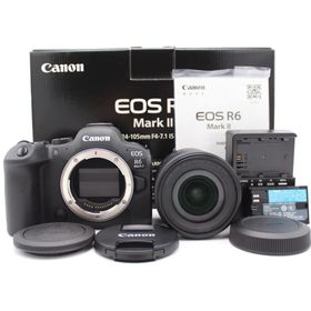 キヤノン(Canon)のショット数120000以下！CANON EOS R6 MarkⅡ レンズキット(ミラーレス一眼)