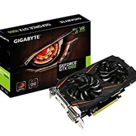 【中古】 Gigabyte GeForce GTX 1060 Windforce OC 3GB GDDR5 グラフィックスカード