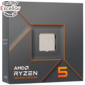 エーエムディー(AMD)のAMD Ryzen 5 7600X 100-100000593 4.7GHz Socket AM5 元箱あり(PCパーツ) エーエムディー(AMD)のAMD Ryzen 5 7600X 100-100000593 4.7GHz Socket AM5 元箱あり(PCパーツ)