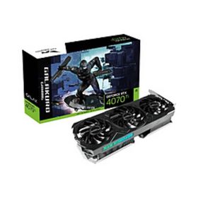 〔中古〕KuroutoShikou(玄人志向) GALAKURO GAMING GG-RTX4070Ti-E12GB／EX／TP〔344-ud〕
