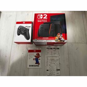 ニンテンドースイッチ(Nintendo Switch)の【新品未開封品】Switch2本体マリカ同梱プロコンSDExpressフルセット(家庭用ゲーム機本体)
