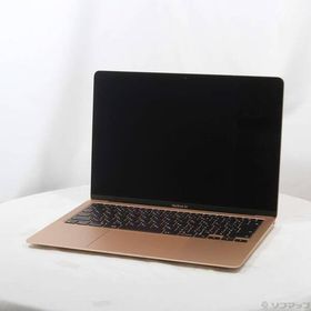〔中古〕Apple(アップル) MacBook Air 13.3-inch Late-2020 MGNE3J／A Apple M1 8コアCPU_8コアGPU 16GB SSD512GB ゴールド 〔26.3 Tahoe〕〔368-ud〕