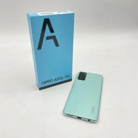 【中古】【SIMフリー】○ OPPO A55s 5G(グリーン)[6]