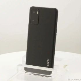 【中古】OPPO(オッポ) OPPO A55s 5G 64GB ブラック CPH2309 SIMフリー 【258-ud】