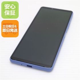 ソニー(SONY)の新品同様 Xperia 10 III SOG04 ブルー M999(スマートフォン本体) ソニー(SONY)の新品同様 Xperia 10 III SOG04 ブルー M999(スマートフォン本体)