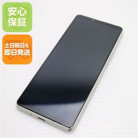 ソニー(SONY)のXperia 10 III SOG04 ホワイト M888(スマートフォン本体) ソニー(SONY)のXperia 10 III SOG04 ホワイト M888(スマートフォン本体)