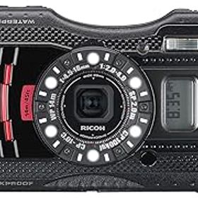 【中古】［非常に良い］RICOH 防水デジタルカメラ RICOH WG-4GPS ブラック 防水14m耐ショック2.0m耐寒-10度 RICOH WG-4GPSBK 08543