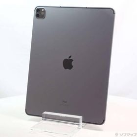 〔中古〕au iPad Pro 12.9インチ 第5世代 256GB スペースグレイ MHR63J／A auロック解除SIMフリー〔262-ud〕