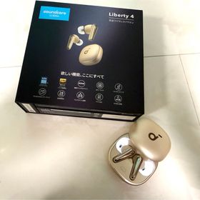 アンカー(Anker)の美品 Anker Soundcore Liberty4 シャンパンゴールド(ヘッドフォン/イヤフォン) アンカー(Anker)の美品 Anker Soundcore Liberty4 シャンパンゴールド(ヘッドフォン/イヤフォン)