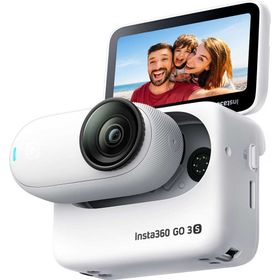 Insta360 アクションカメラ「Insta360 GO 3S」（64GB）アークティックホワイト CINSAATA-GO3S64W