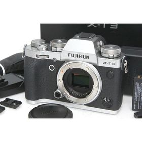 【全額返金保証】美品｜富士フイルム FUJIFILM X-T3 ボディ [シルバー] CA01-R5307-3W4