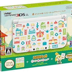 【中古】【非常に良い】Newニンテンドー3DS LL どうぶつの森 ハッピーホームデザイナー パック【メーカー生産終了】