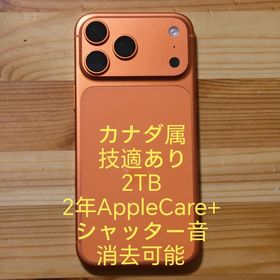 Apple iPhone 17 Pro Max Orange 2TB CA属(スマートフォン本体) Apple iPhone 17 Pro Max Orange 2TB CA属(スマートフォン本体)