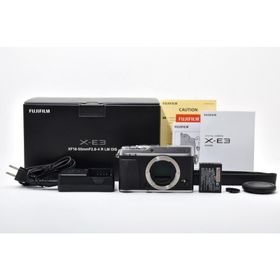 シャッター回数2回！■美品■ FUJIFILM X-E3 シルバー X-E3-S(ミラーレス一眼)
