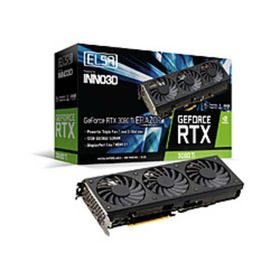 〔中古〕ELSA(エルザ) ELSA GeForce RTX 3080 Ti ERAZOR GD3080T-12GEREZ〔262-ud〕