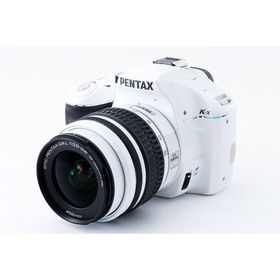 PENTAX K-x レンズキット ホワイト 美品 ストラップ付 動作確認済み 1ヶ月保証付 初心者向け