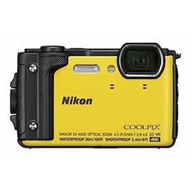 【中古】（非常に良い）Nikon デジタルカメラ COOLPIX W300 YW クールピクス イエロー 防水(コンパクトデジタルカメラ)