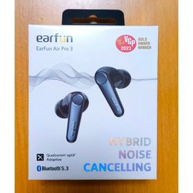 【新品未開封】EarFun Air Pro 3 ワイヤレスイヤホン ブラック(ヘッドフォン/イヤフォン)