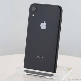 〔中古〕SoftBank iPhoneXR 64GB ブラック MT002J／A SoftBank〔247-ud〕