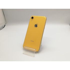 【中古】Apple au 【SIMロック解除済み】 iPhone XR 64GB イエロー MT082J/A【福岡天神】保証期間１ヶ月【ランクC】