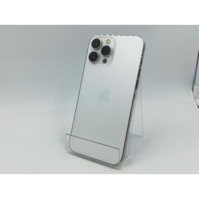 【中古】Apple au 【SIMフリー】 iPhone 13 Pro Max 256GB シルバー MLJ93J/A【千葉】保証期間１ヶ月【ランクC】