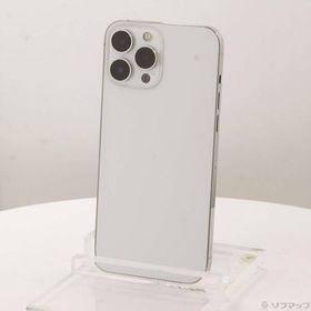 〔中古〕Apple(アップル) iPhone13 Pro Max 128GB シルバー MLJ53J／A SIMフリー〔247-ud〕