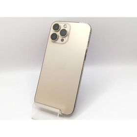 【中古】Apple 楽天モバイル 【SIMフリー】 iPhone 13 Pro Max 256GB ゴールド MLJA3J/A【戸塚】保証期間１ヶ月【ランクC】