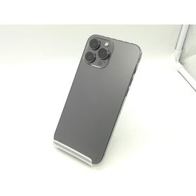 【中古】Apple au 【SIMフリー】 iPhone 13 Pro Max 128GB グラファイト MLJ43J/A【三宮センター】保証期間１ヶ月【ランクC】