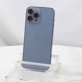 〔中古〕Apple(アップル) iPhone13 Pro Max 1TB シエラブルー MLKK3J／A SIMフリー〔262-ud〕